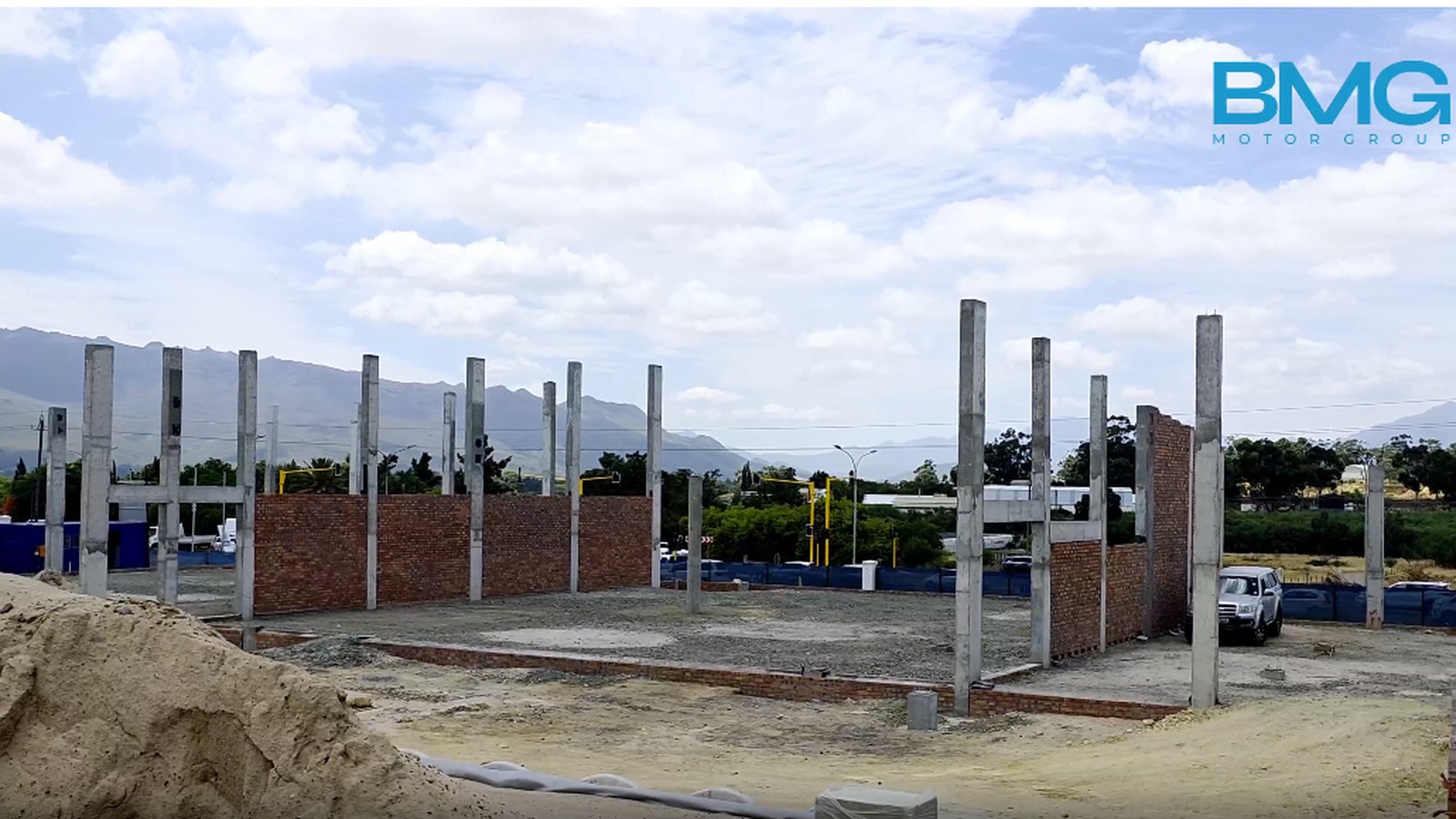 BMG Motor Group new premises under construction